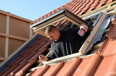 Pose de fenêtres de toit Velux au Ménil-Vicomte
